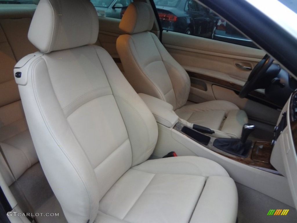 2007 3 Series 335i Coupe - Monaco Blue Metallic / Cream Beige photo #12