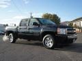 2007 Black Chevrolet Silverado 1500 LT Crew Cab  photo #6