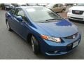 2012 Dyno Blue Pearl Honda Civic Si Coupe  photo #2