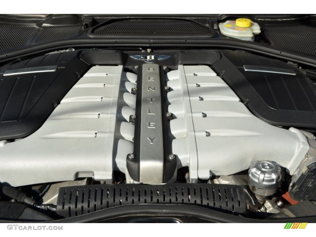 2005 Bentley Continental GT Mulliner 6.0L Twin-Turbocharged DOHC 48V VVT W12 Engine Photo #87497014
