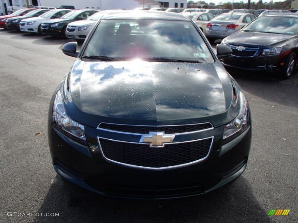 2014 Cruze LS - Rainforest Green Metallic / Jet Black/Medium Titanium photo #2