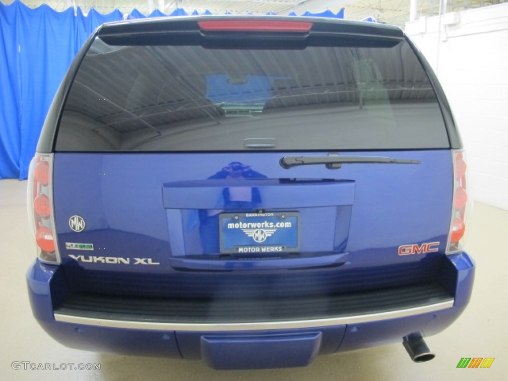 2010 Yukon XL Denali AWD - Laser Blue Metallic / Ebony photo #7