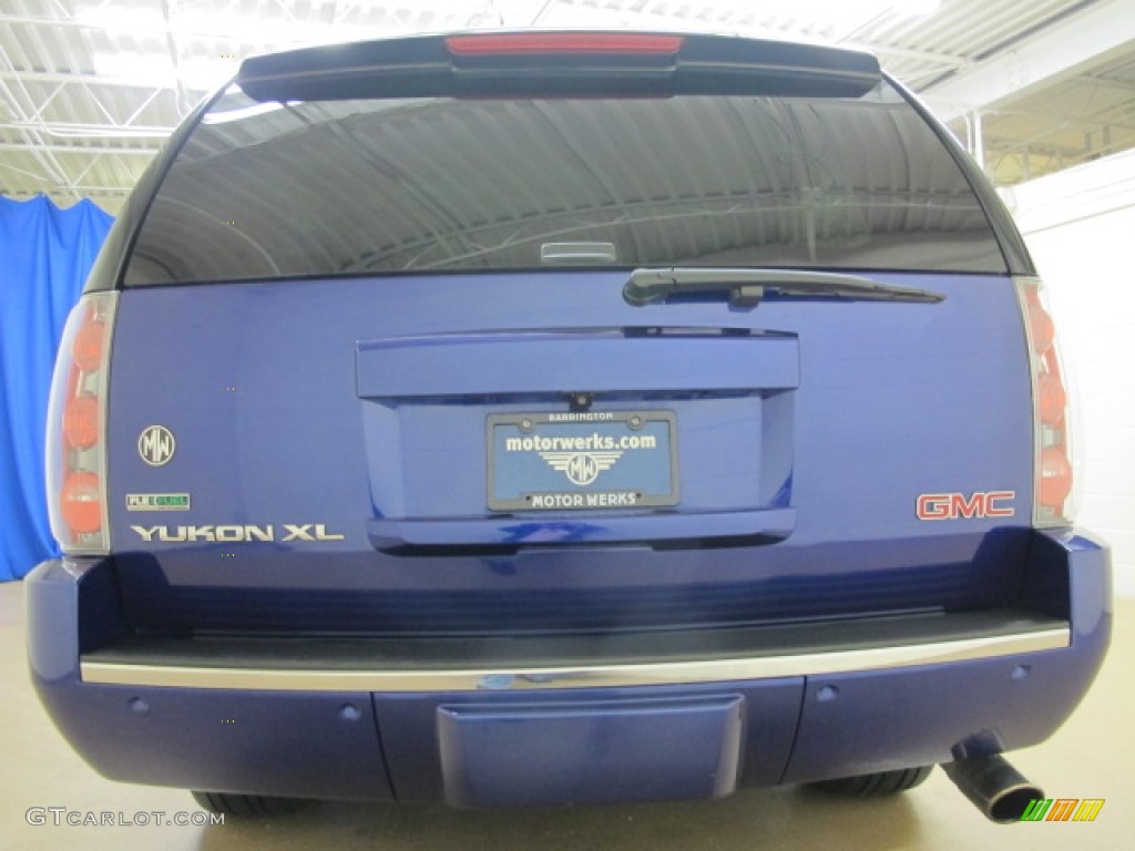 2010 Yukon XL Denali AWD - Laser Blue Metallic / Ebony photo #8