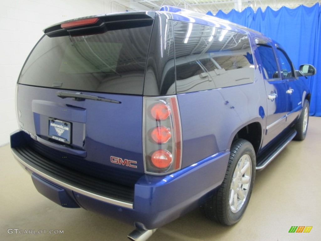 2010 Yukon XL Denali AWD - Laser Blue Metallic / Ebony photo #9