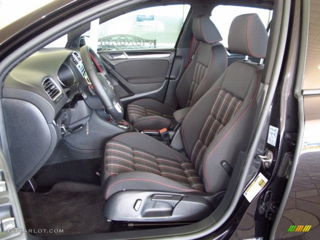 2014 Volkswagen GTI 4 Door Wolfsburg Edition Front Seat Photo #87498970