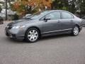 2010 Polished Metal Metallic Honda Civic LX Sedan  photo #2