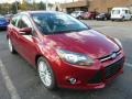 Ruby Red - Focus Titanium Hatchback Photo No. 1