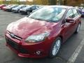 Ruby Red - Focus Titanium Hatchback Photo No. 5