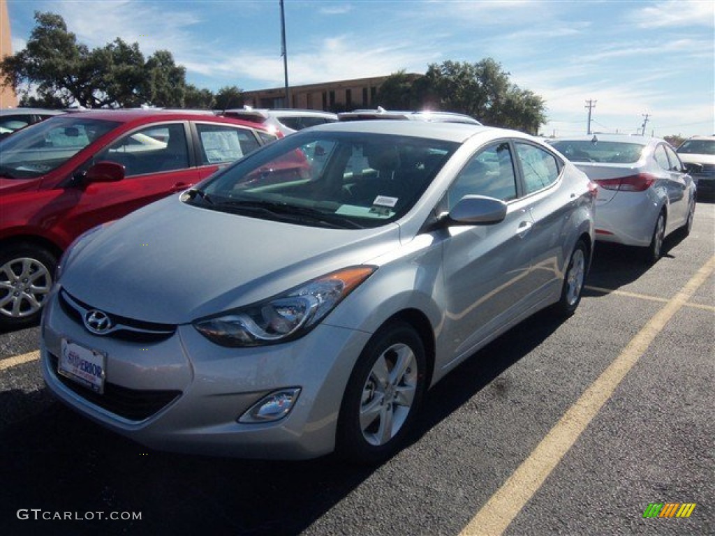 2013 Elantra GLS - Silver / Gray photo #1