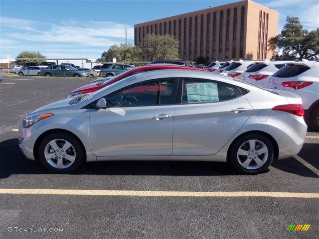2013 Elantra GLS - Silver / Gray photo #3