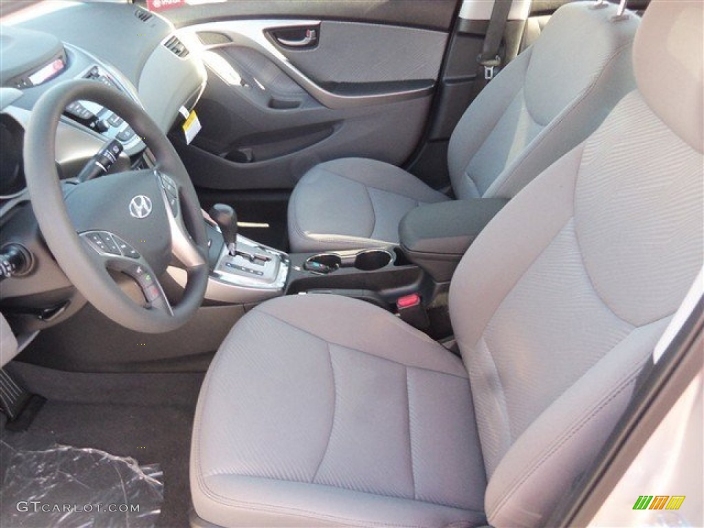 2013 Elantra GLS - Silver / Gray photo #5