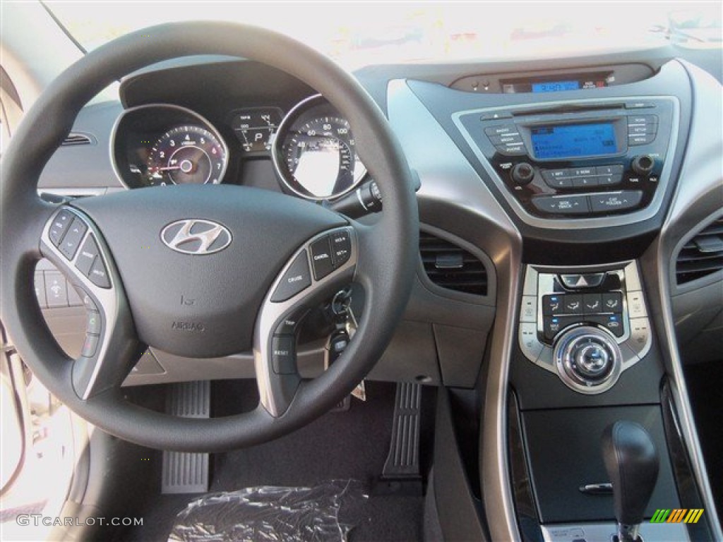 2013 Elantra GLS - Silver / Gray photo #6