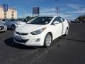 2013 Shimmering White Hyundai Elantra Limited  photo #1