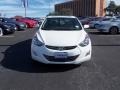 2013 Shimmering White Hyundai Elantra Limited  photo #2