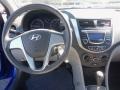 2013 Marathon Blue Hyundai Accent GLS 4 Door  photo #6