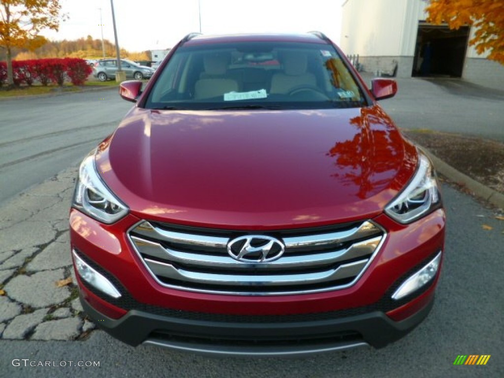 Serrano Red 2014 Hyundai Santa Fe Sport AWD Exterior Photo #87502834