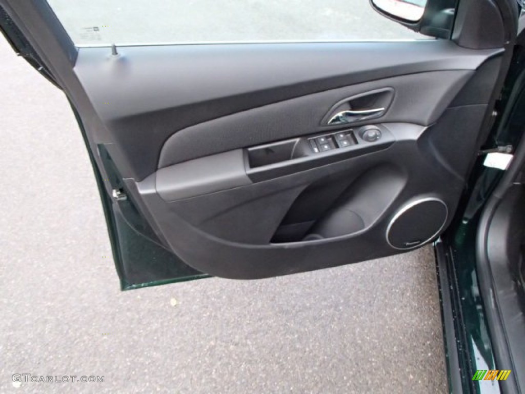 2014 Cruze LT - Rainforest Green Metallic / Jet Black photo #11