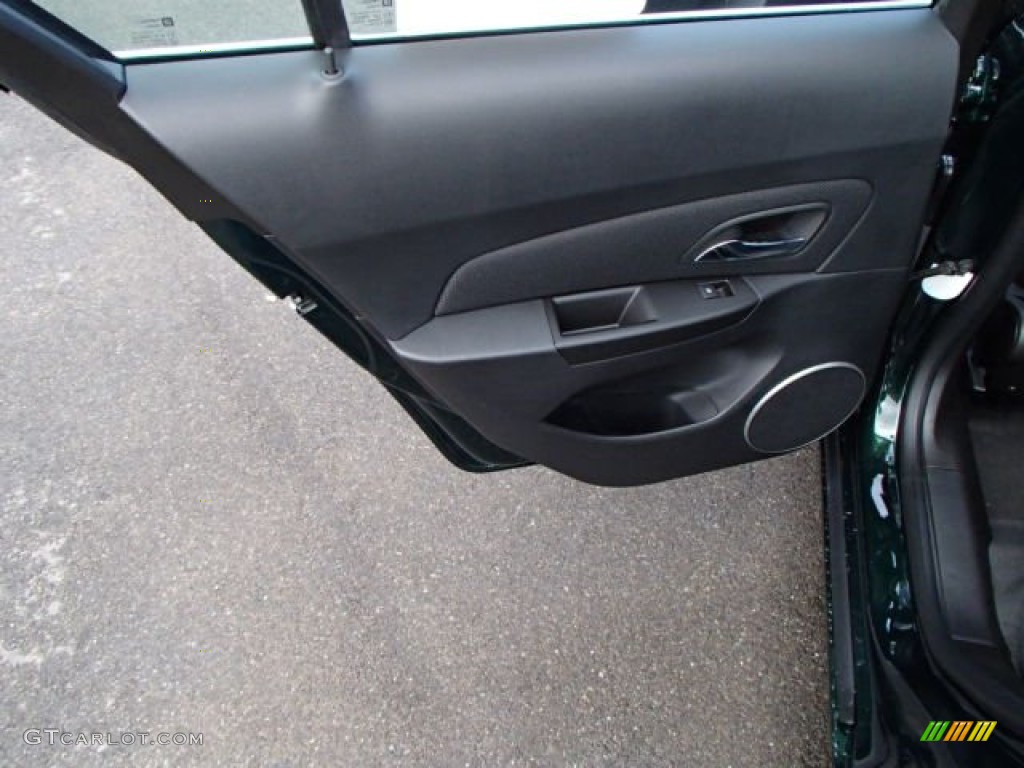 2014 Cruze LT - Rainforest Green Metallic / Jet Black photo #13