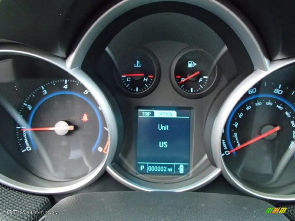2014 Cruze LT - Rainforest Green Metallic / Jet Black photo #19