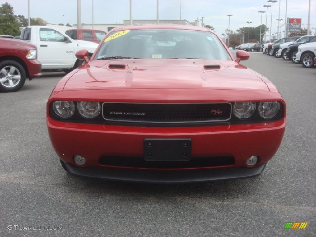 2013 Challenger R/T - Redline 3-Coat Pearl / Dark Slate Gray photo #20