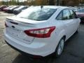 White Platinum - Focus Titanium Sedan Photo No. 2