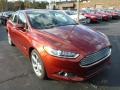 Sunset 2014 Ford Fusion Hybrid SE Exterior