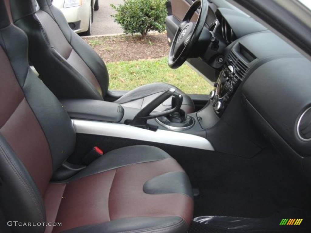 2004 RX-8 Grand Touring - Sunlight Silver Metallic / Black/Red photo #12