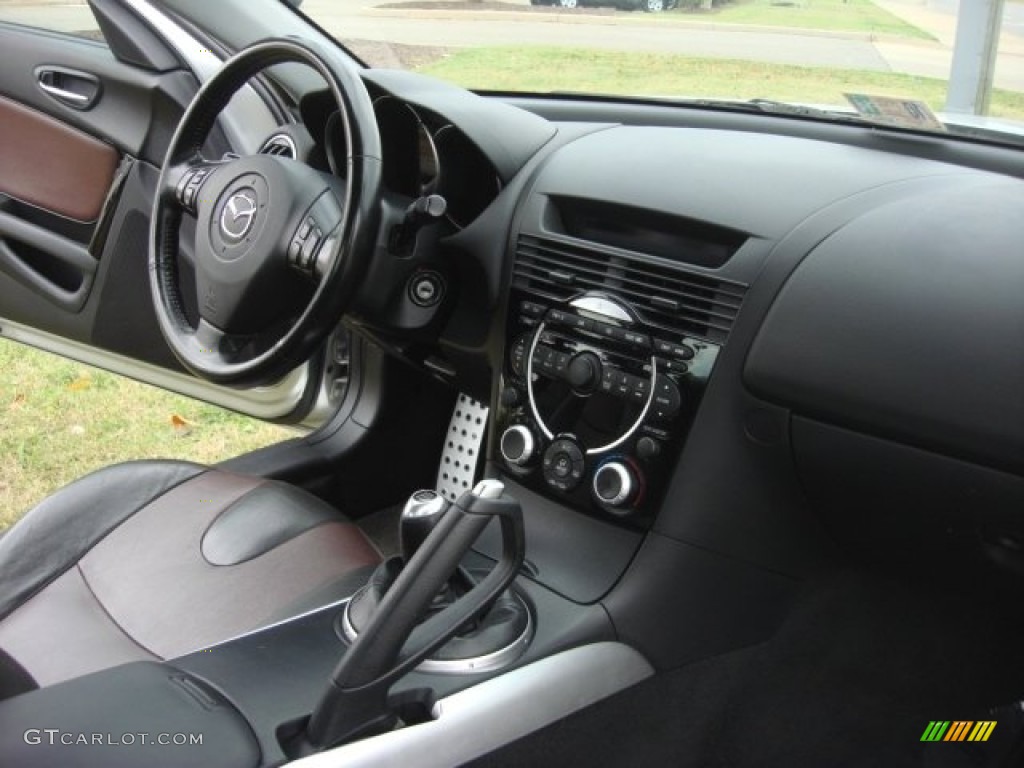 2004 RX-8 Grand Touring - Sunlight Silver Metallic / Black/Red photo #14