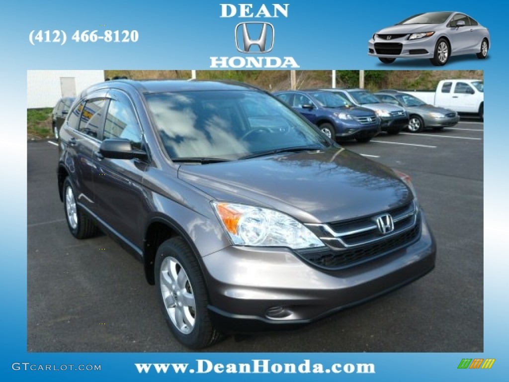 2011 CR-V SE 4WD - Urban Titanium Metallic / Black photo #1