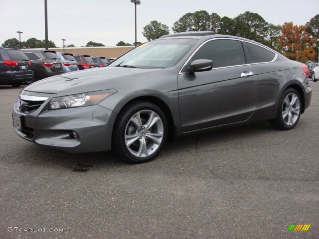 Polished Metal Metallic 2011 Honda Accord EX-L V6 Coupe Exterior Photo #87506125