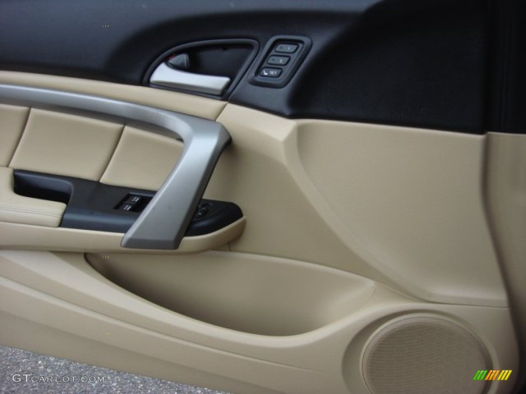 2011 Accord EX-L V6 Coupe - Polished Metal Metallic / Ivory photo #17