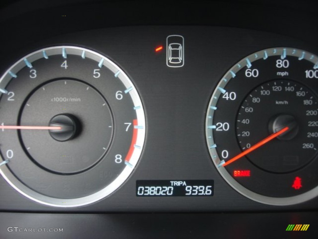 2011 Accord EX-L V6 Coupe - Polished Metal Metallic / Ivory photo #18