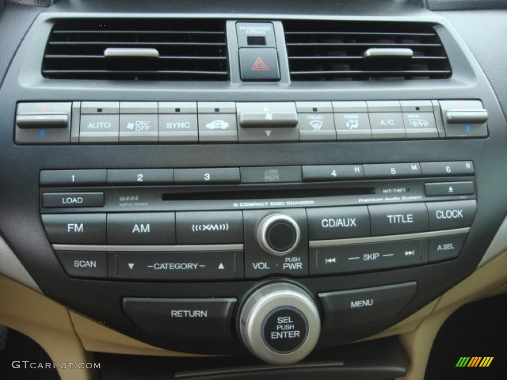 2011 Accord EX-L V6 Coupe - Polished Metal Metallic / Ivory photo #19