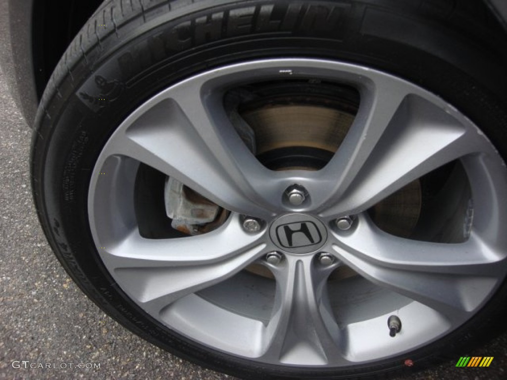 2011 Accord EX-L V6 Coupe - Polished Metal Metallic / Ivory photo #27