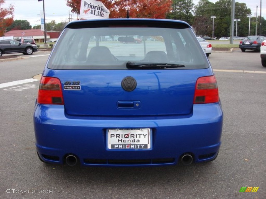 2004 R32  - Deep Blue Metallic / Black Leather photo #5