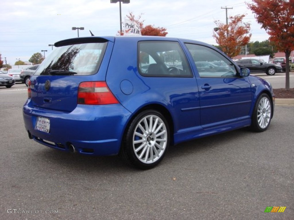 2004 R32  - Deep Blue Metallic / Black Leather photo #6