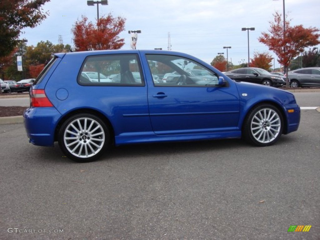 2004 R32  - Deep Blue Metallic / Black Leather photo #7