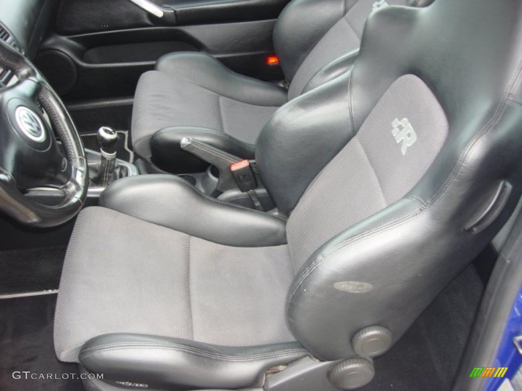 2004 R32  - Deep Blue Metallic / Black Leather photo #11