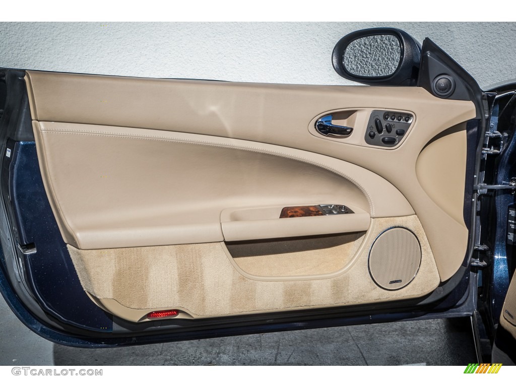 2008 Jaguar XK XK8 Convertible Caramel Door Panel Photo #87507421