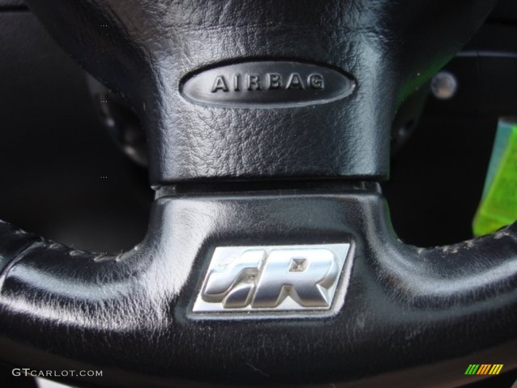 2004 R32  - Deep Blue Metallic / Black Leather photo #24