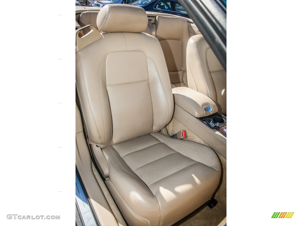 2008 XK XK8 Convertible - Indigo Metallic / Caramel photo #25