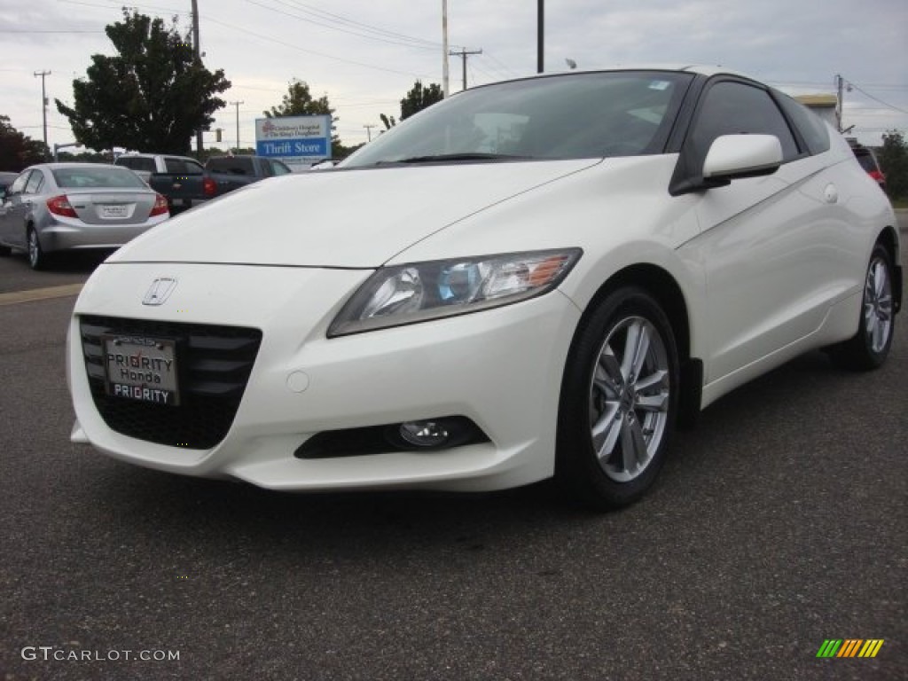 2011 CR-Z EX Sport Hybrid - Premium White Pearl / Gray Fabric photo #1