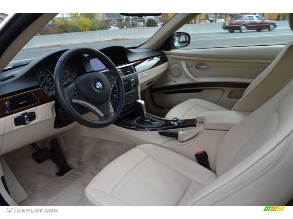 2011 3 Series 328i xDrive Coupe - Alpine White / Cream Beige photo #14