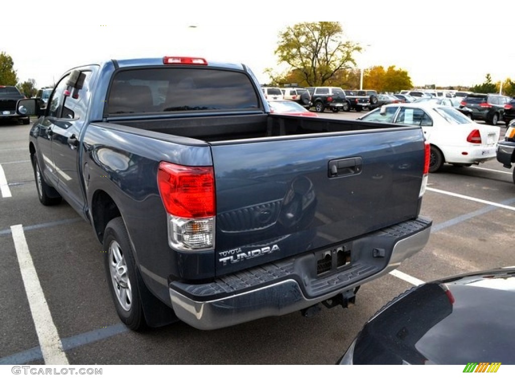 2010 Tundra CrewMax - Nautical Blue Metallic / Graphite Gray photo #3