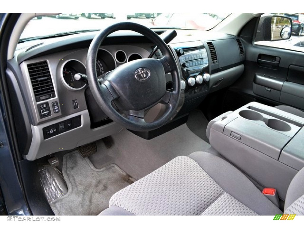 2010 Tundra CrewMax - Nautical Blue Metallic / Graphite Gray photo #5