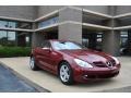 2007 Storm Red Metallic Mercedes-Benz SLK 280 Roadster  photo #1