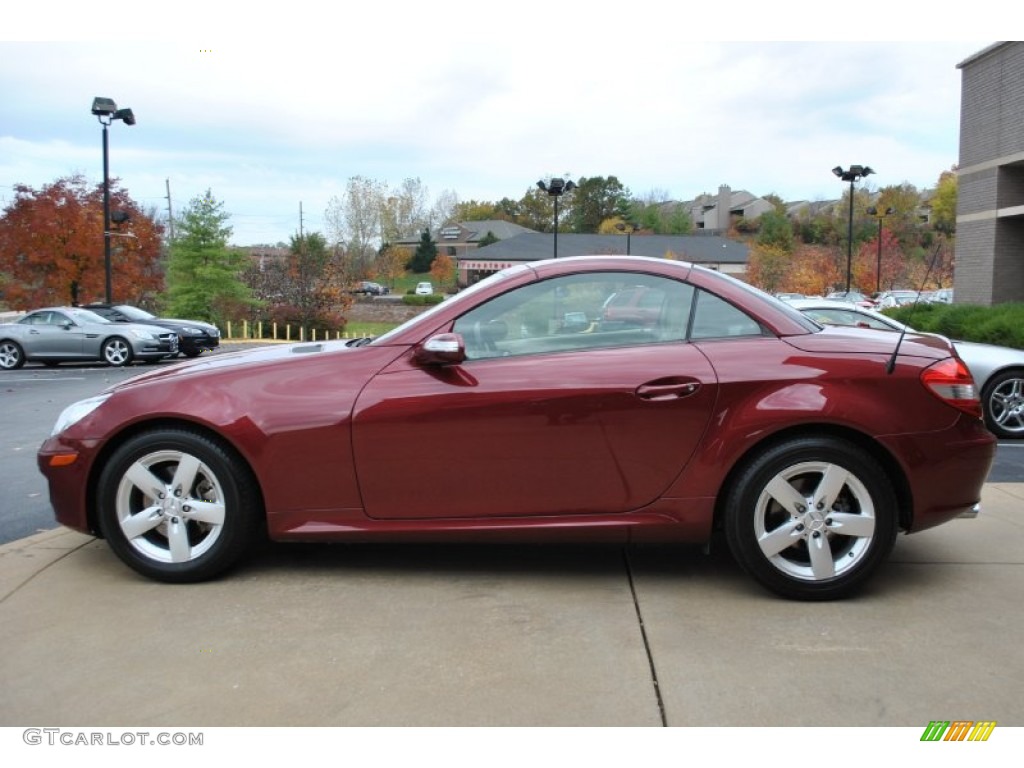 Storm Red Metallic 2007 Mercedes-Benz SLK 280 Roadster Exterior Photo #87509398