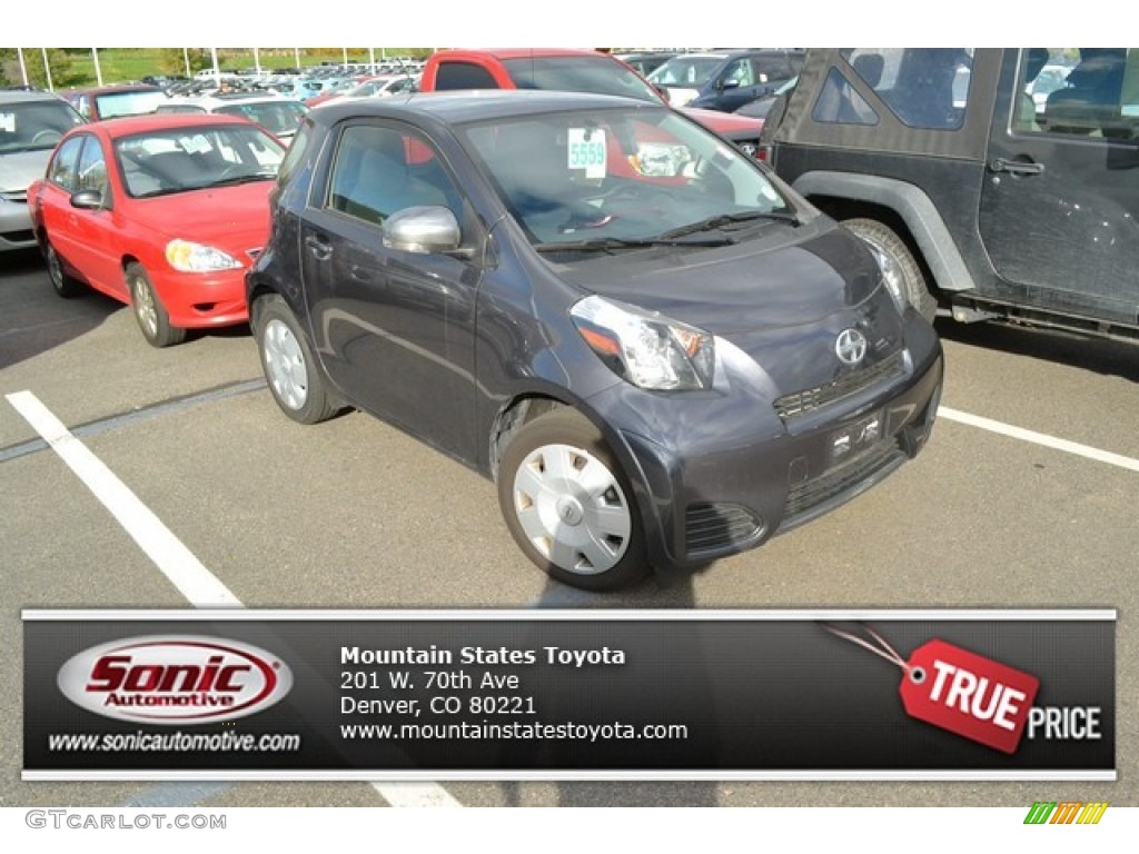 Magnetic Gray Metallic Scion iQ