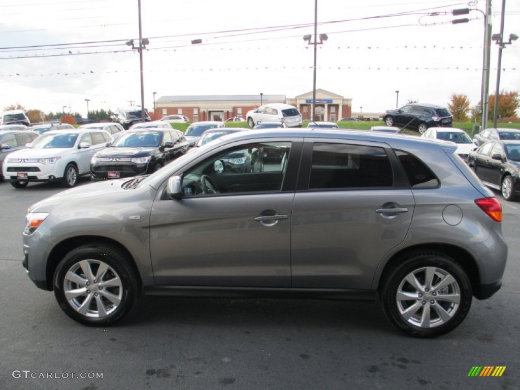 Mercury Gray Metallic 2014 Mitsubishi Outlander Sport ES Exterior Photo #87510643