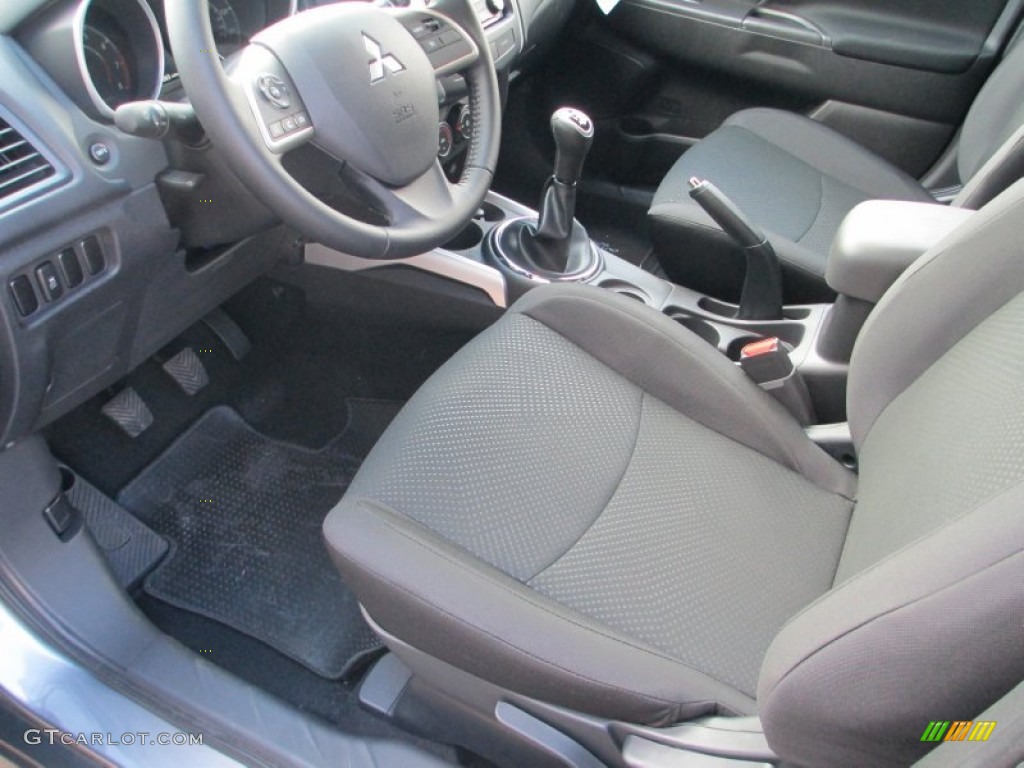Black Interior 2014 Mitsubishi Outlander Sport ES Photo #87510754
